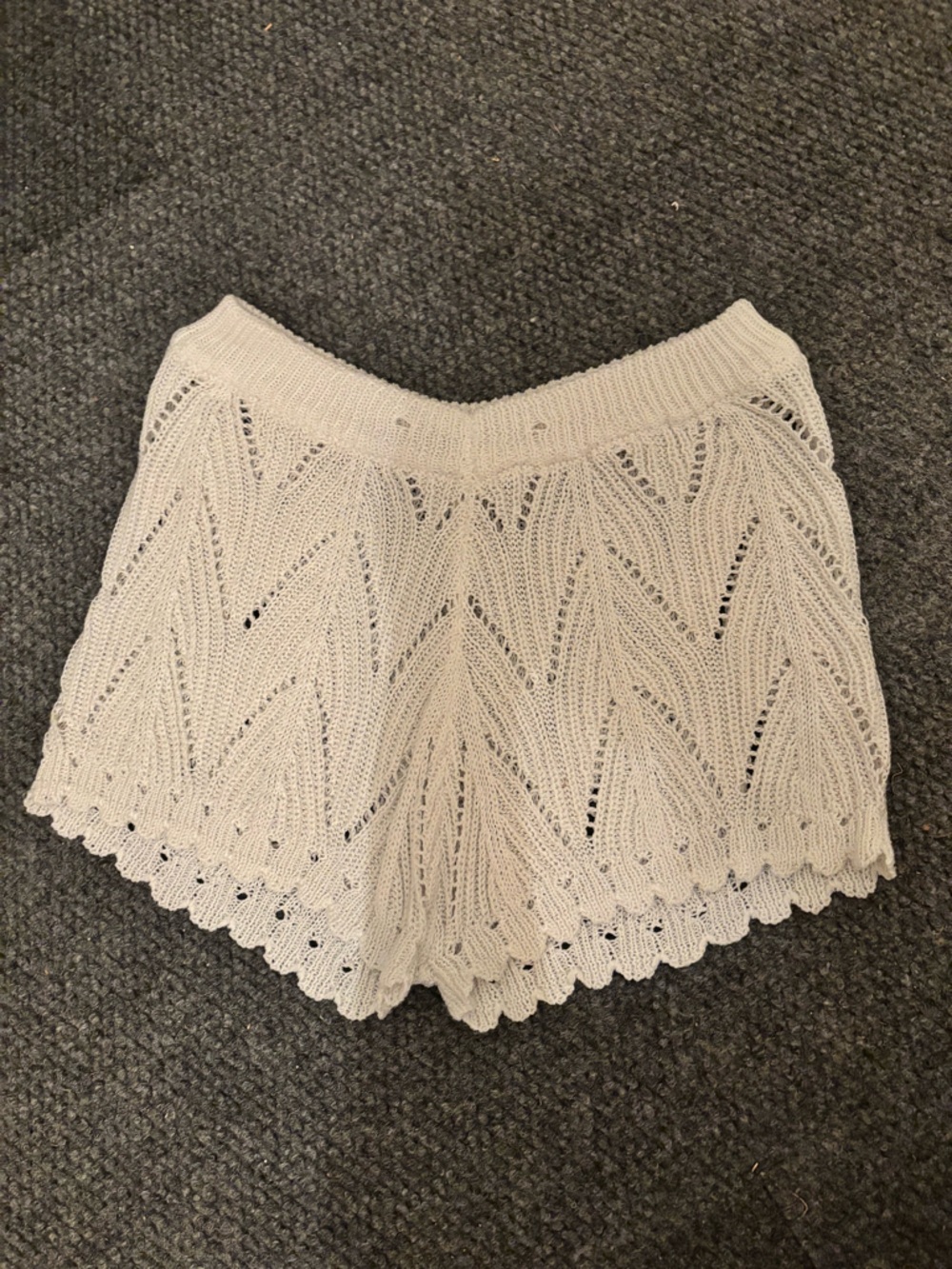 Knit Swim-Coverup Shorts